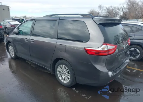 2016 Toyota Sienna Xle 8 Passenger из США, поврежденный, VIN 5TDYK3DC8GS693183